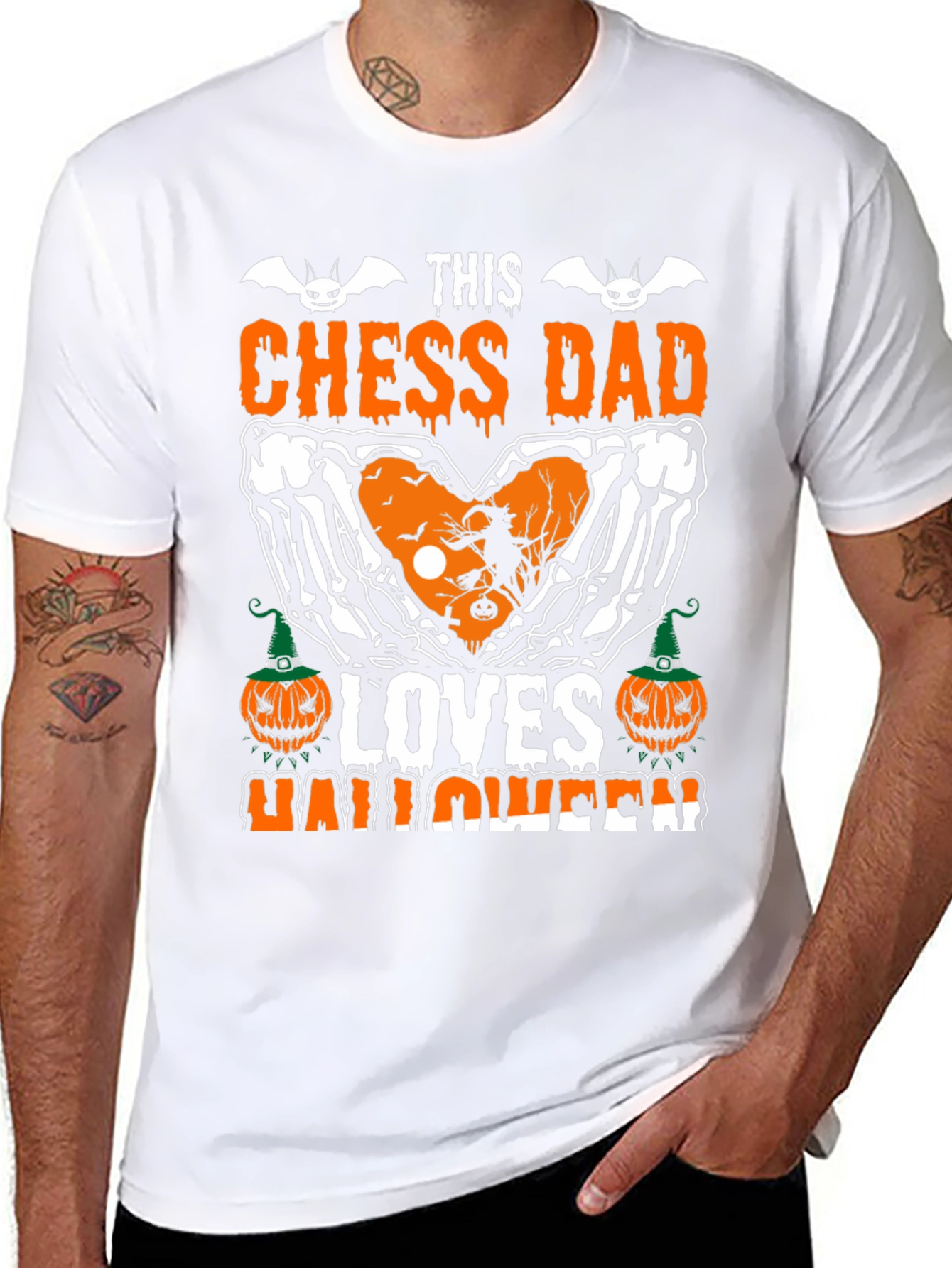 Chess Dad Halloween T-Shirt