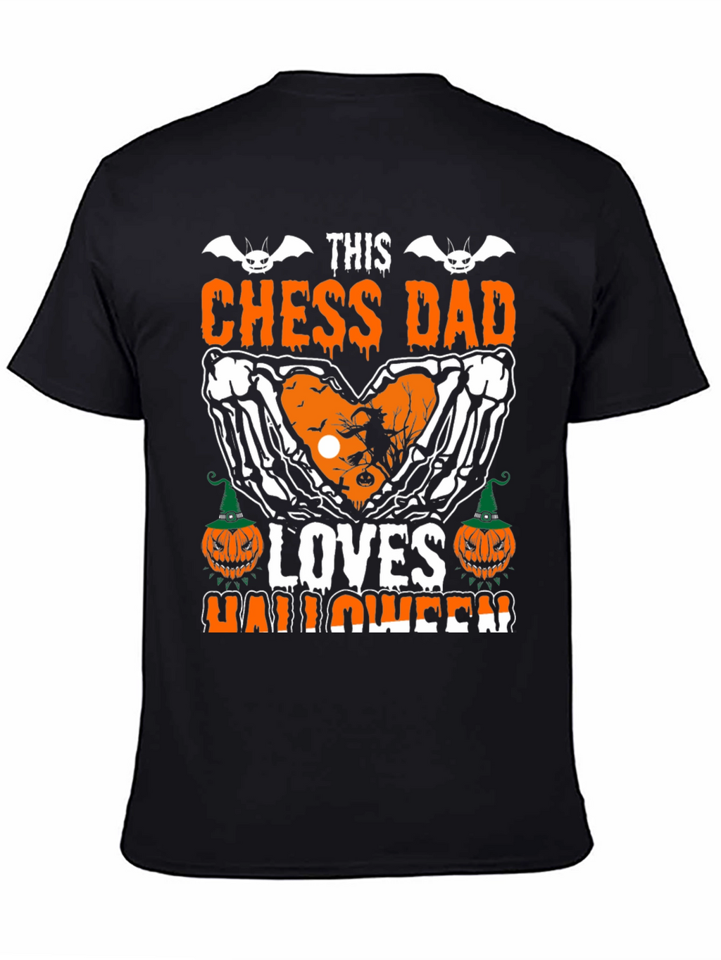 Chess Dad Halloween T-Shirt