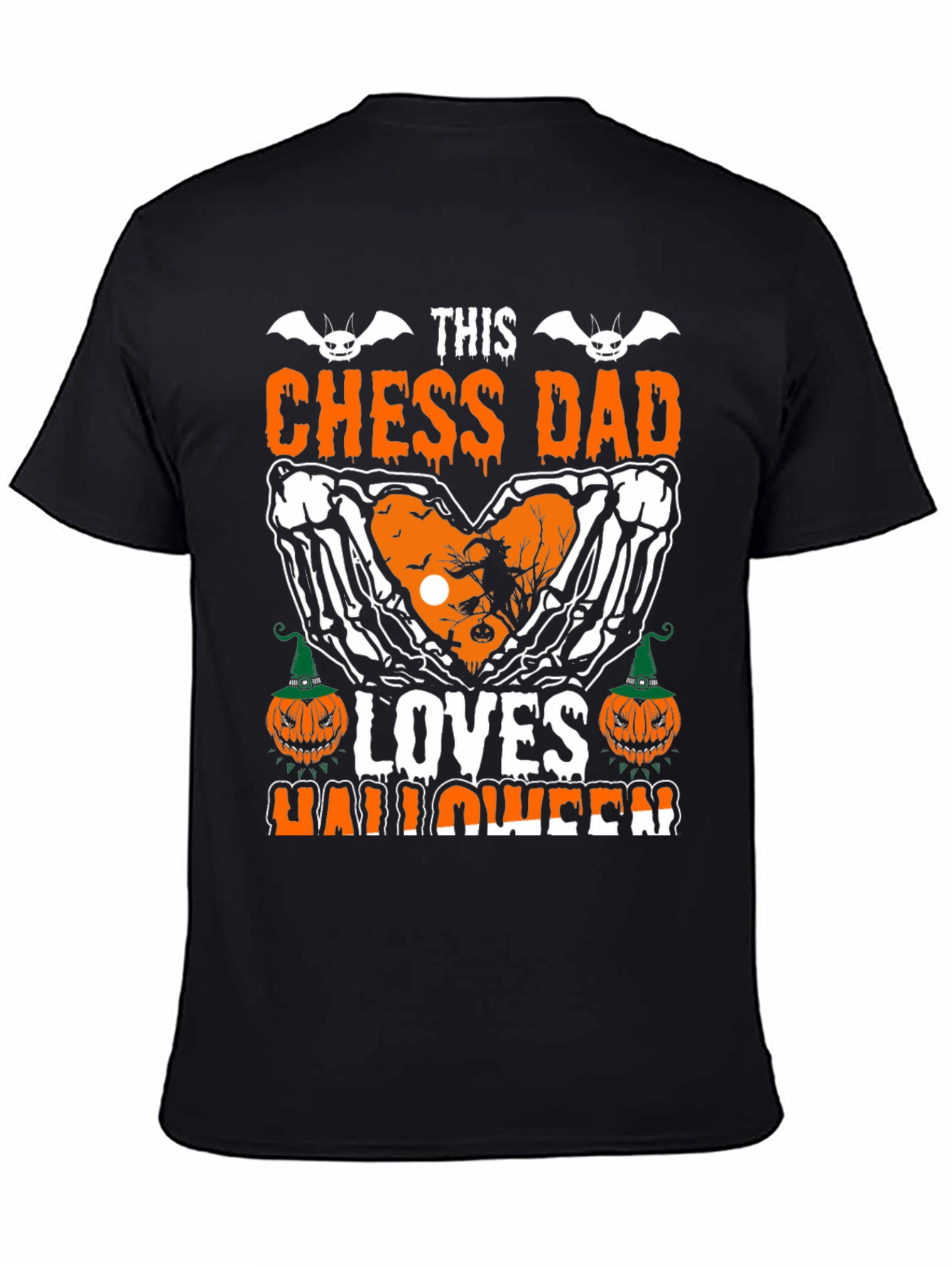 Chess Dad Halloween T-Shirt