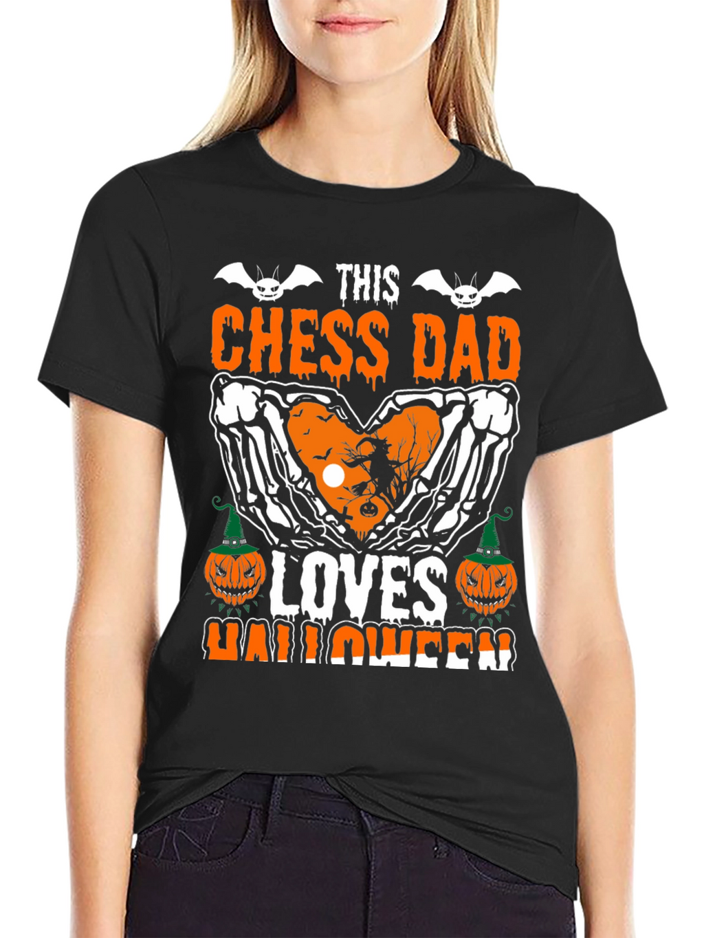 Chess Dad Halloween T-Shirt