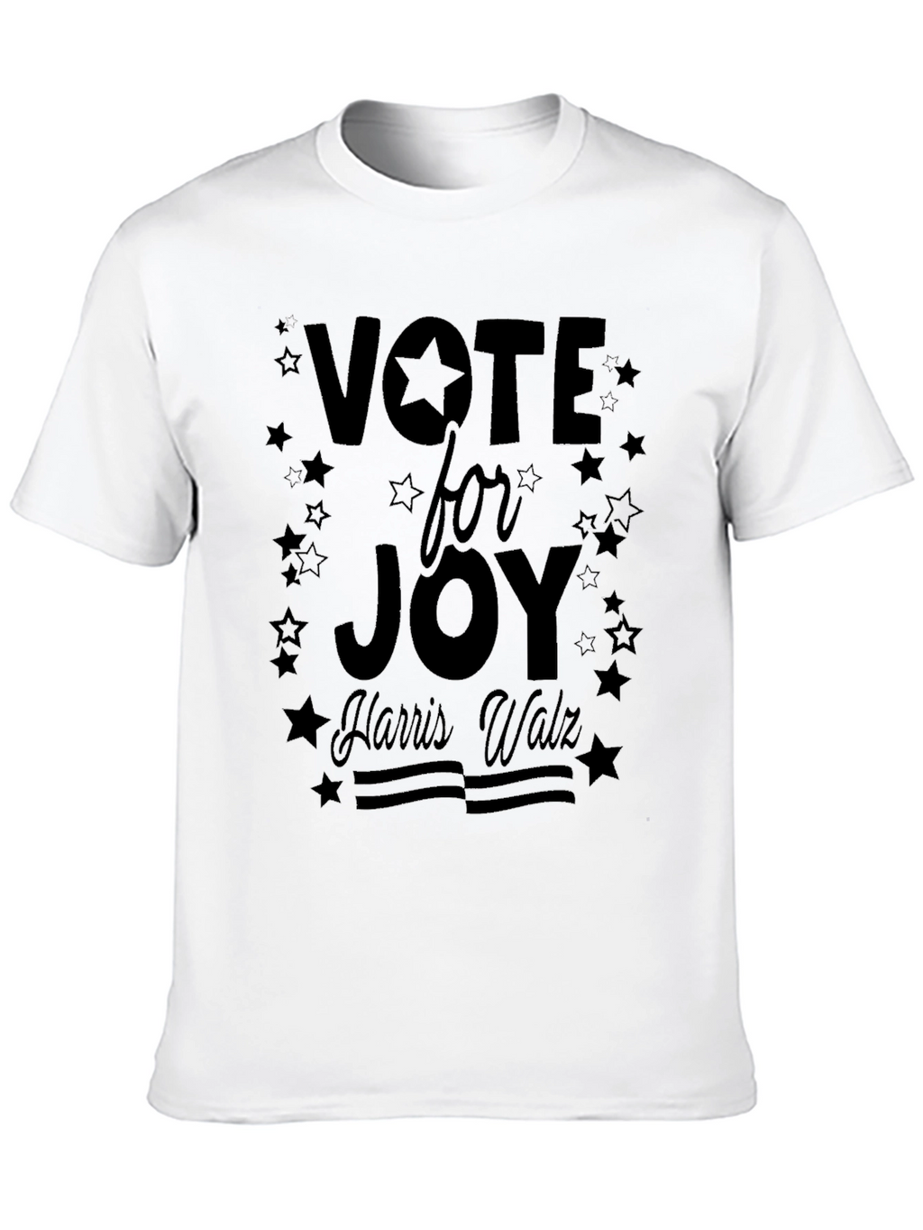 Vote for Joy Harris Walz Black T-Shirt