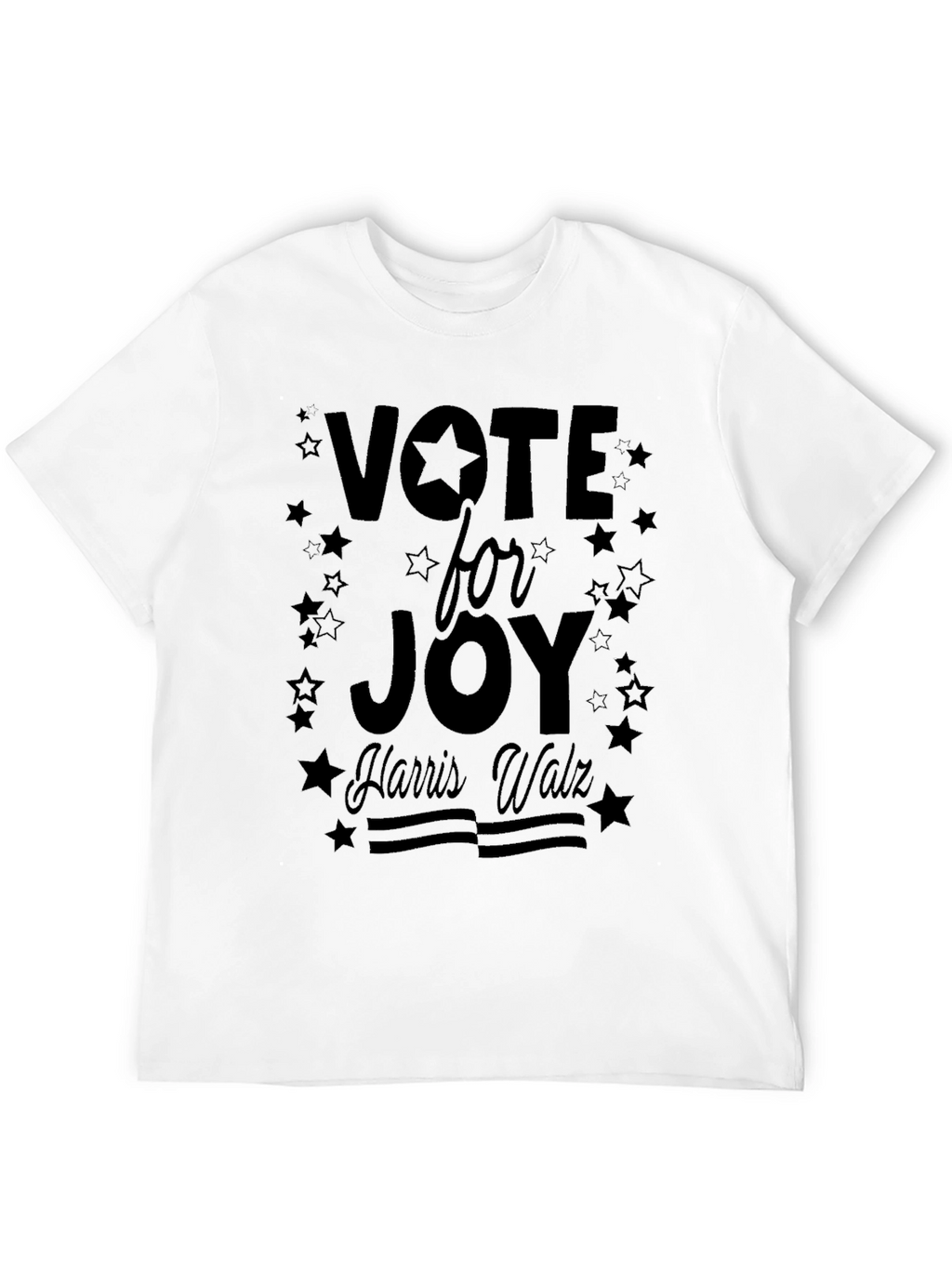 Vote for Joy Harris Walz Black T-Shirt