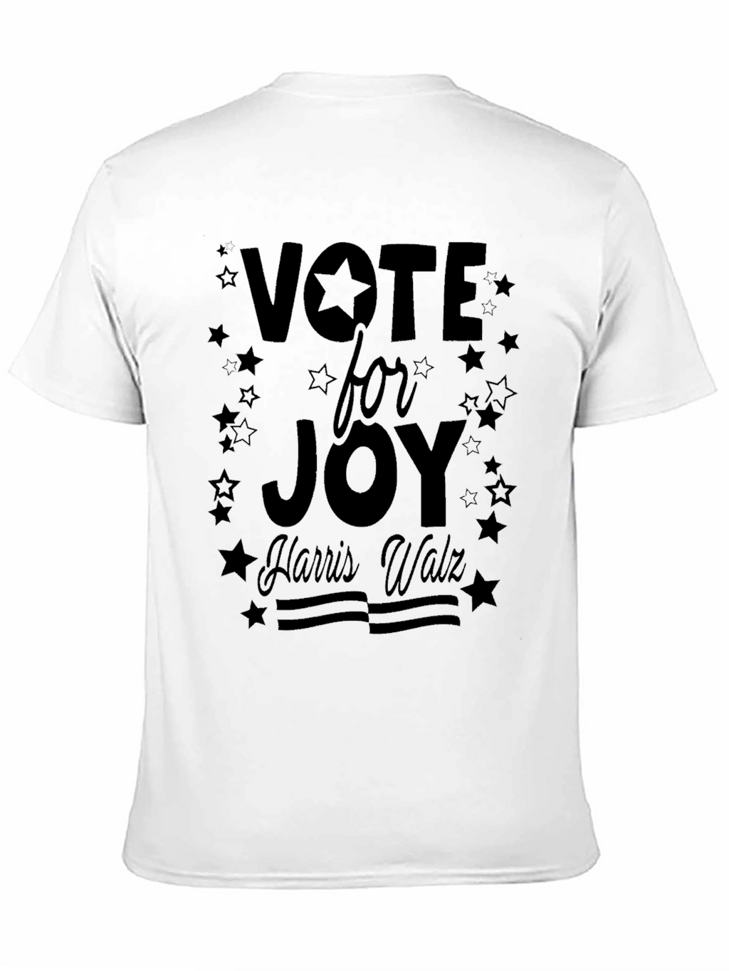 Vote for Joy Harris Walz Black T-Shirt