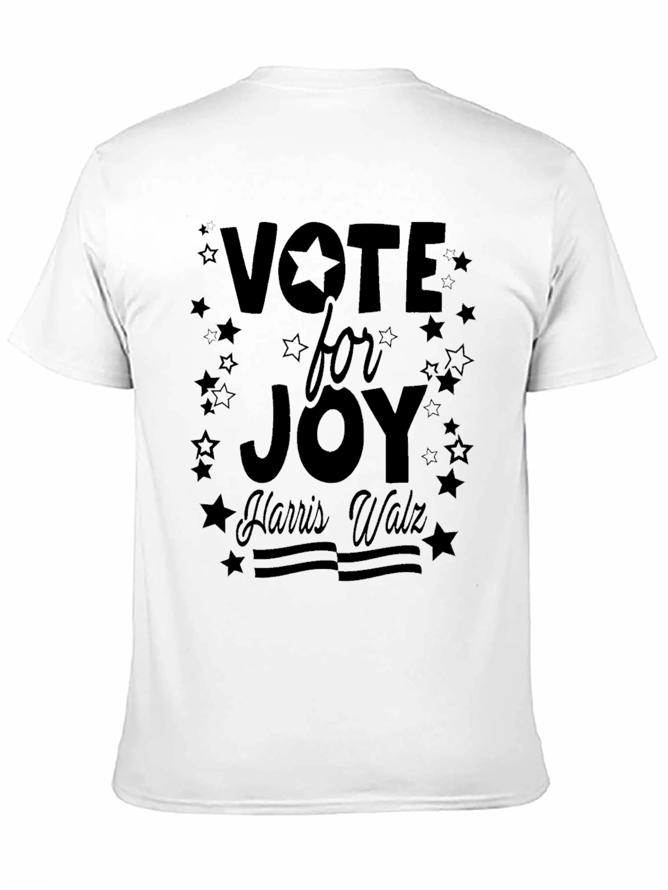 Vote for Joy Harris Walz Black T-Shirt