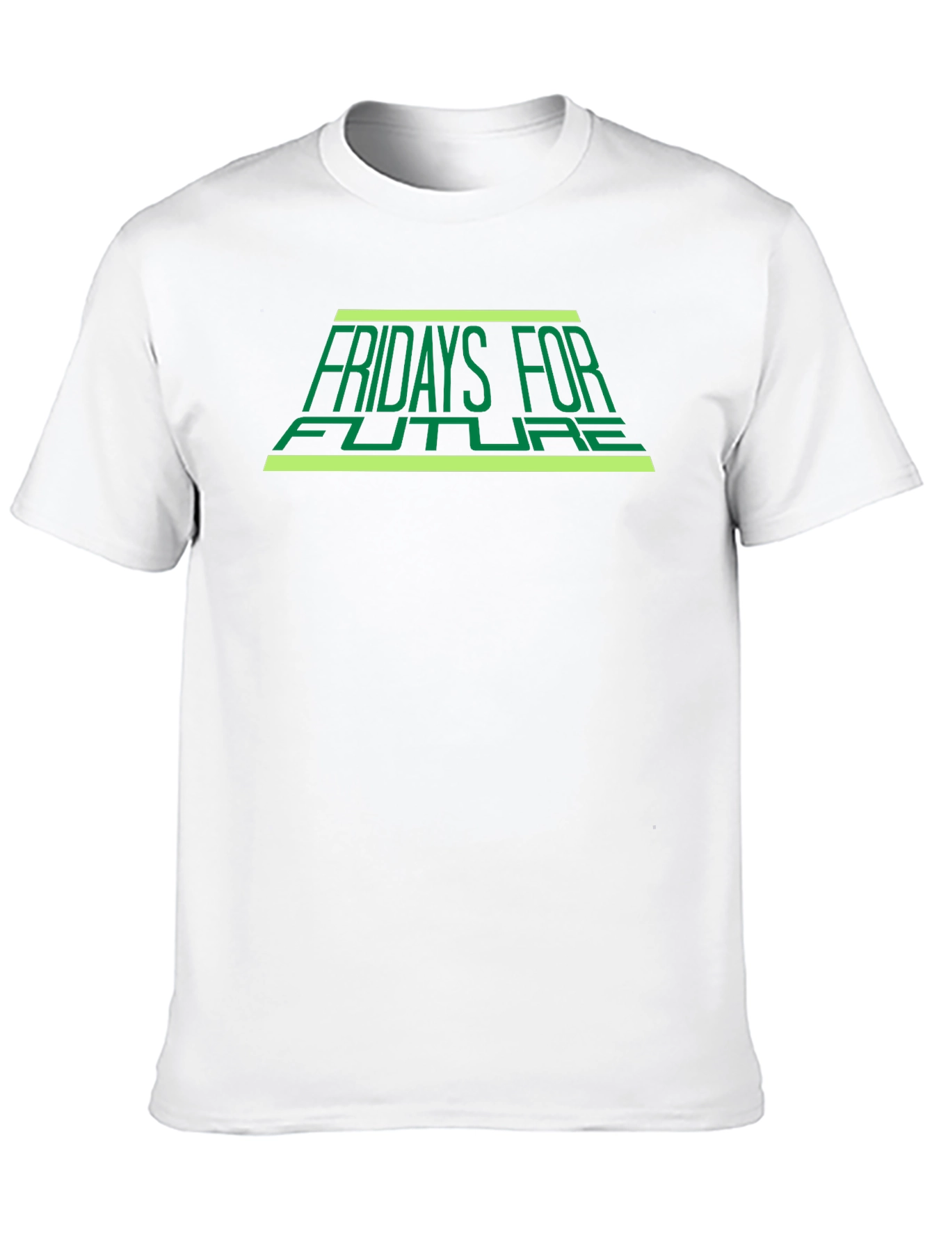 Fridays For Future Black T-Shirt - Eco Awareness