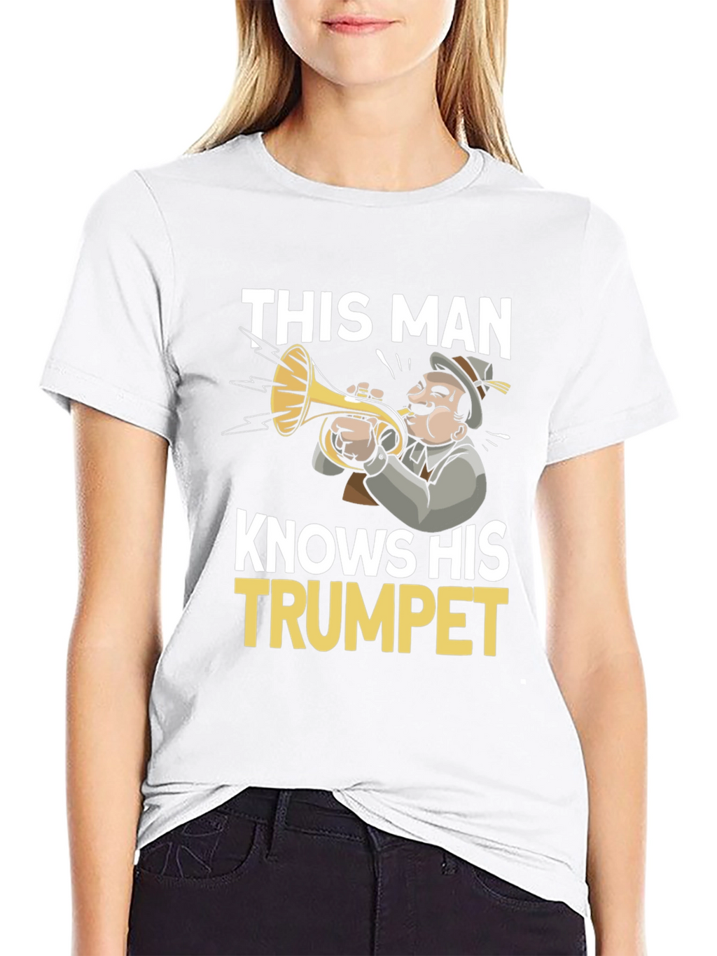 This Man Knows His Trumpet T-Shirt