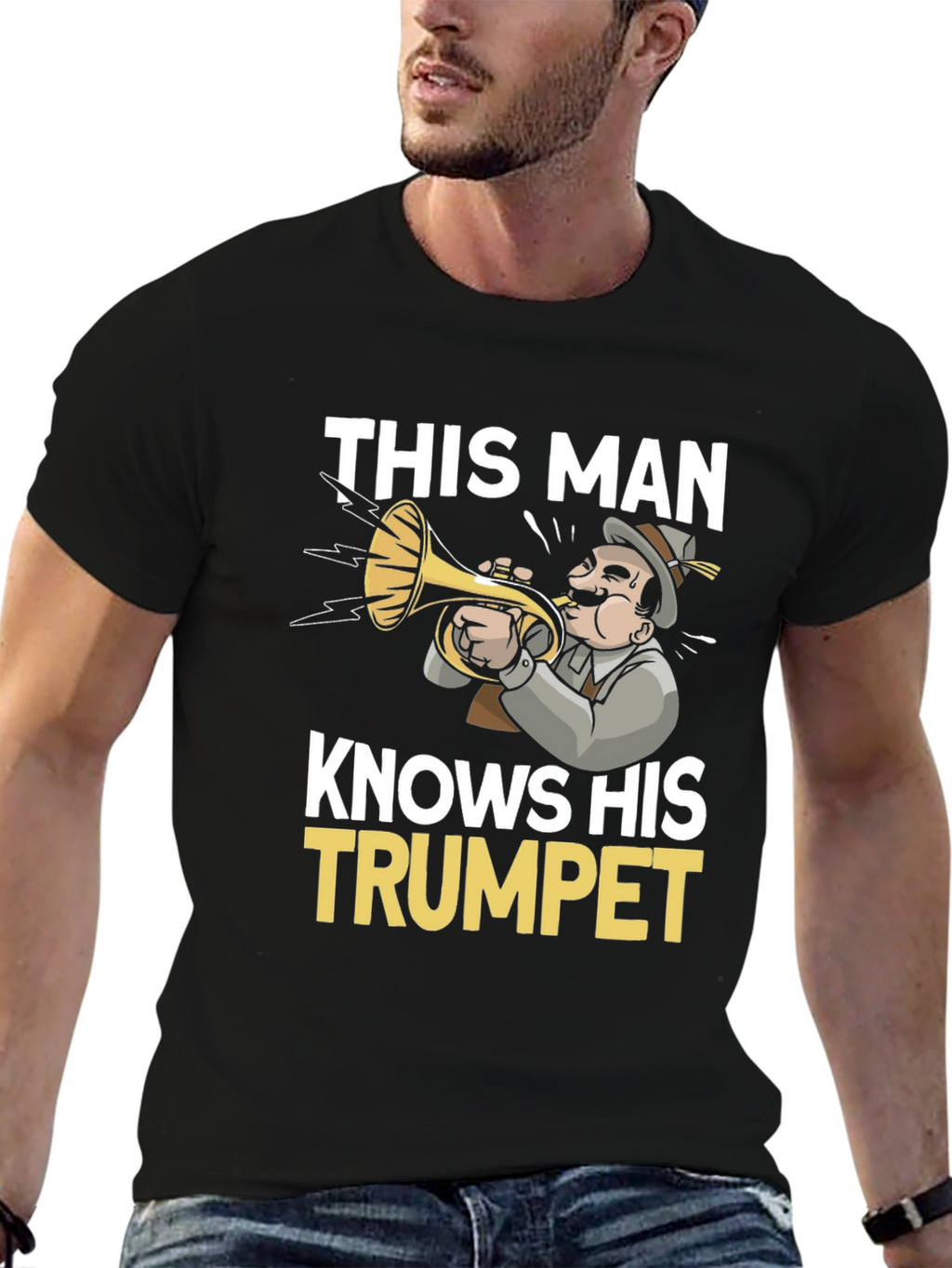 This Man Knows His Trumpet T-Shirt