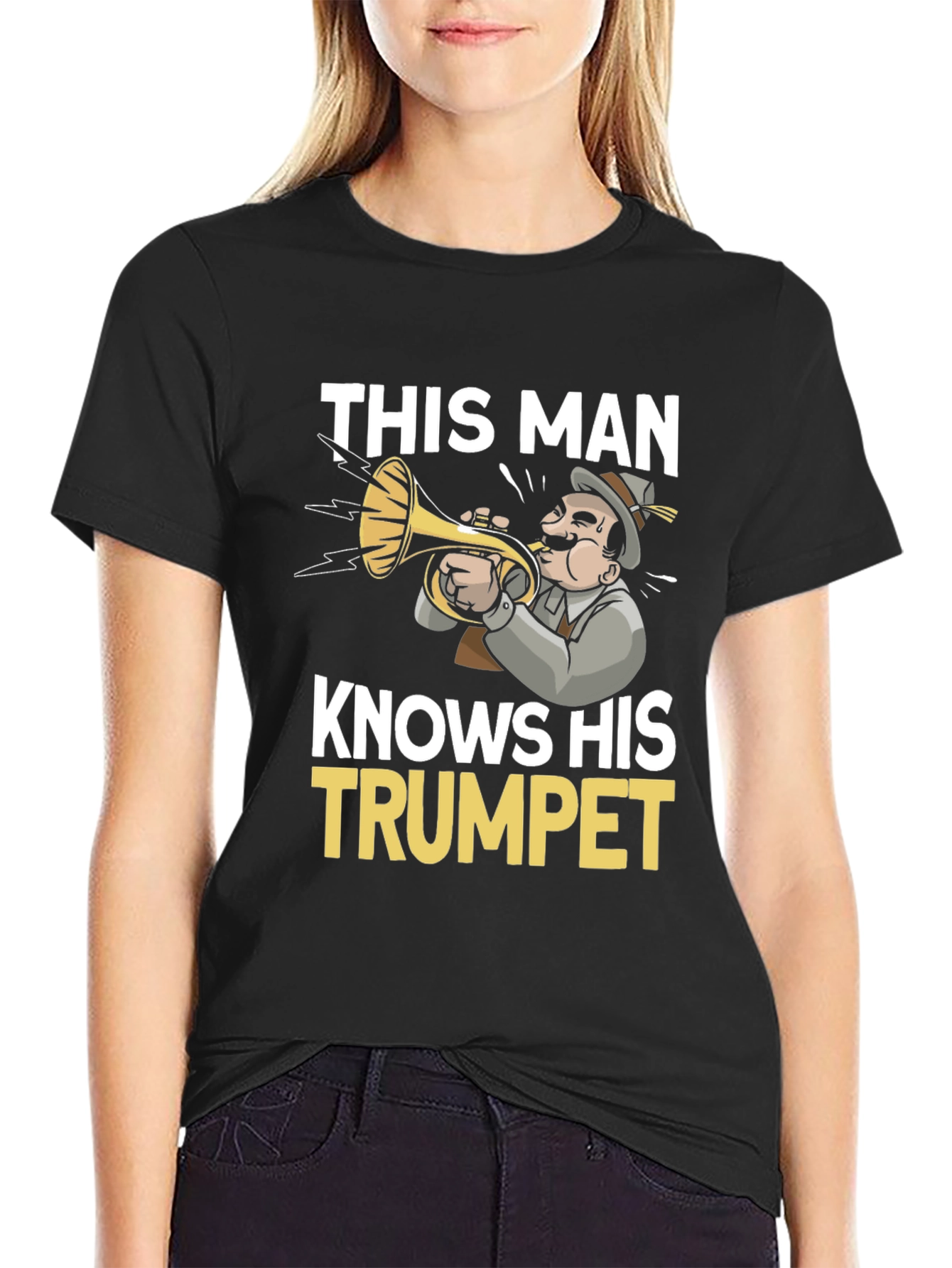 This Man Knows His Trumpet T-Shirt