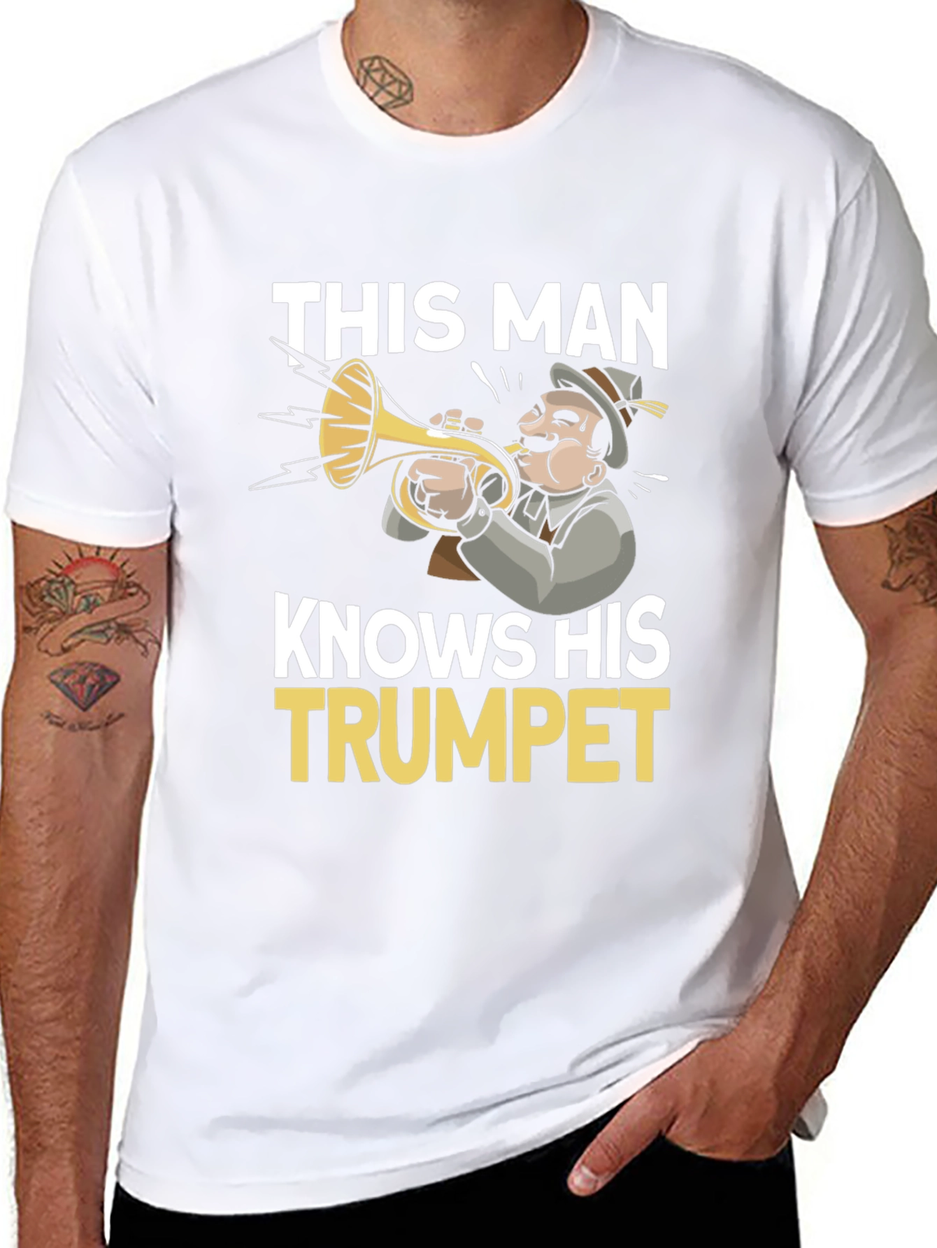 This Man Knows His Trumpet T-Shirt