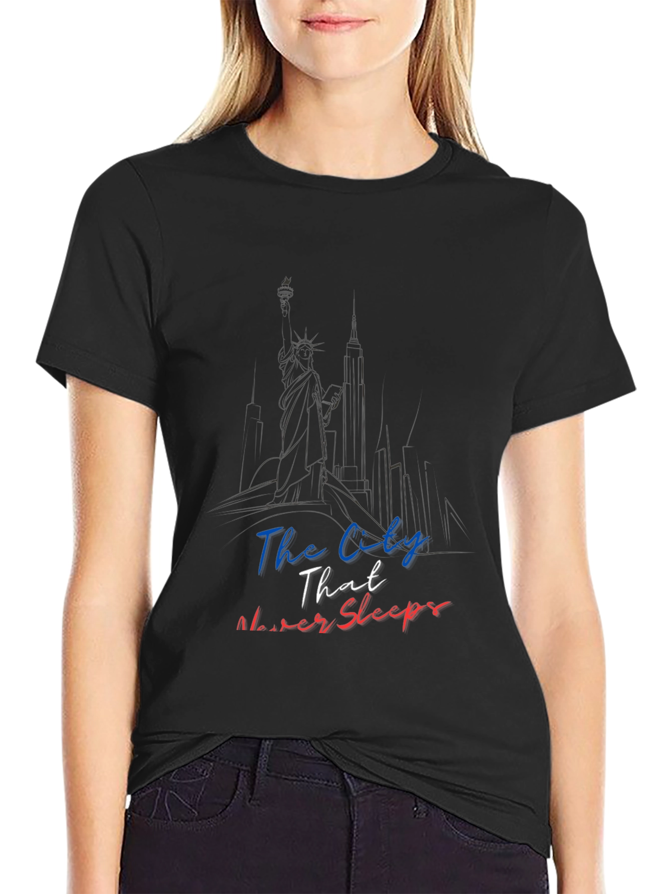 NYC Skyline Graphic Tee