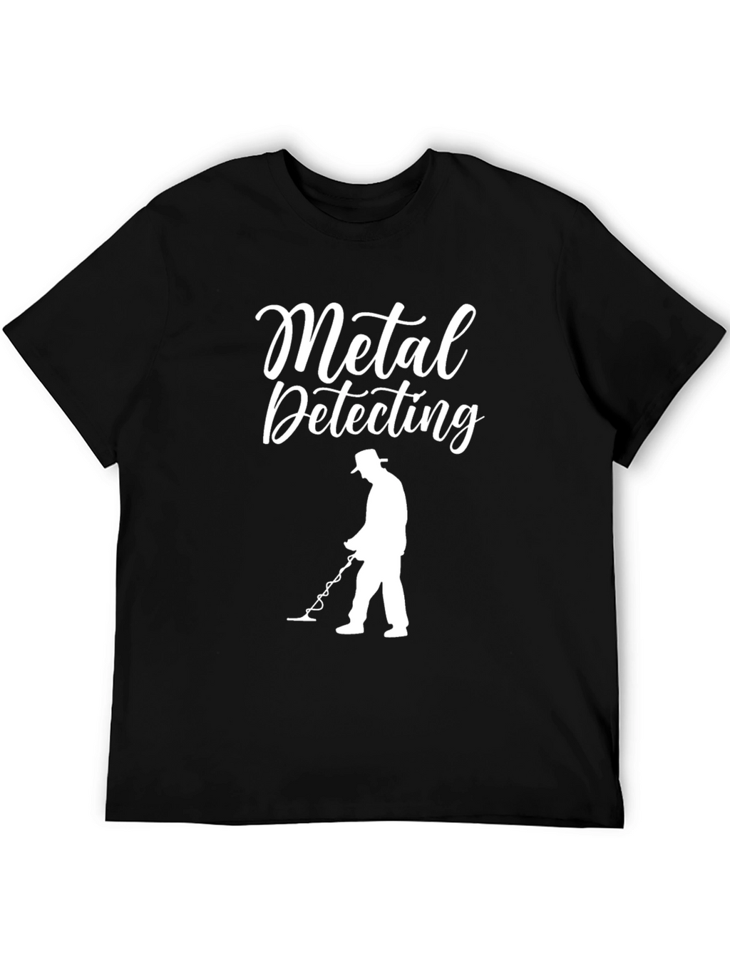 Metal Detecting Black T-Shirt