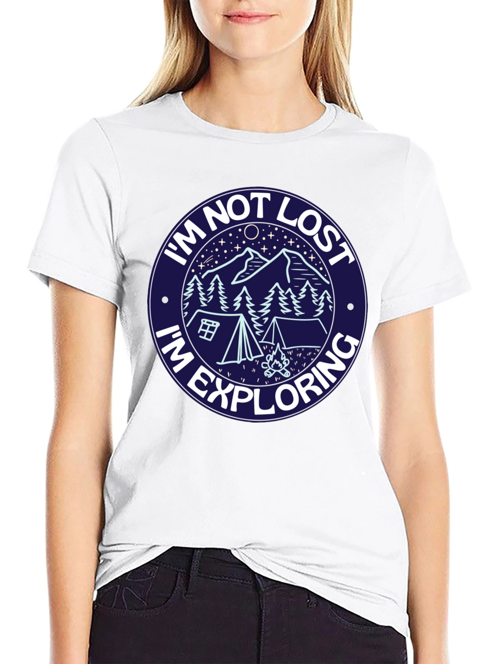 Im Not Lost T-Shirt: Explore in Style