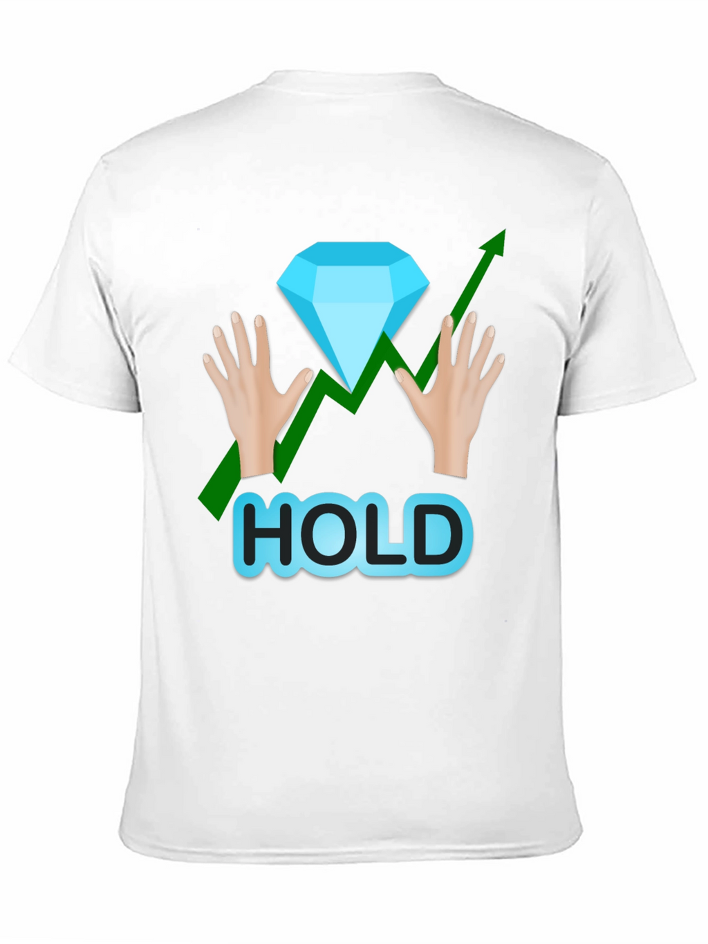 Diamond Hands Stock Market T-Shirt - HOLD