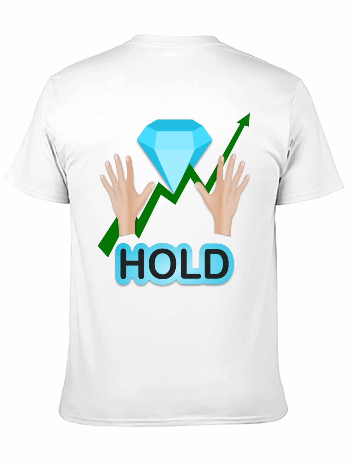 Diamond Hands Stock Market T-Shirt - HOLD