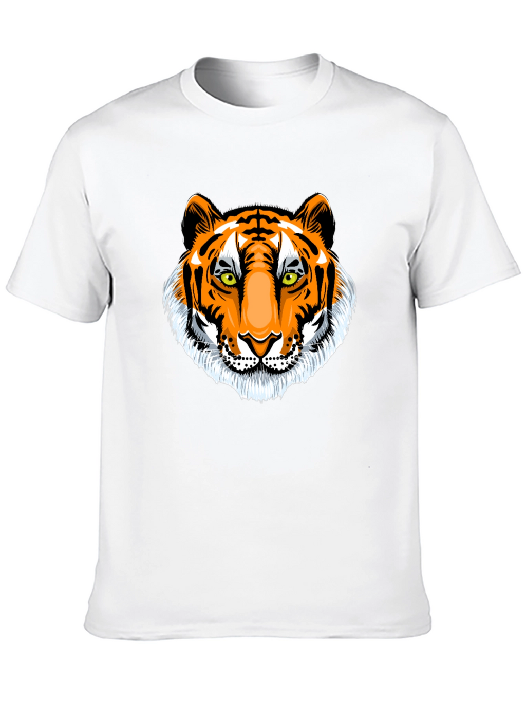 Tiger Graphic Black T-Shirt - Animal Print Tee