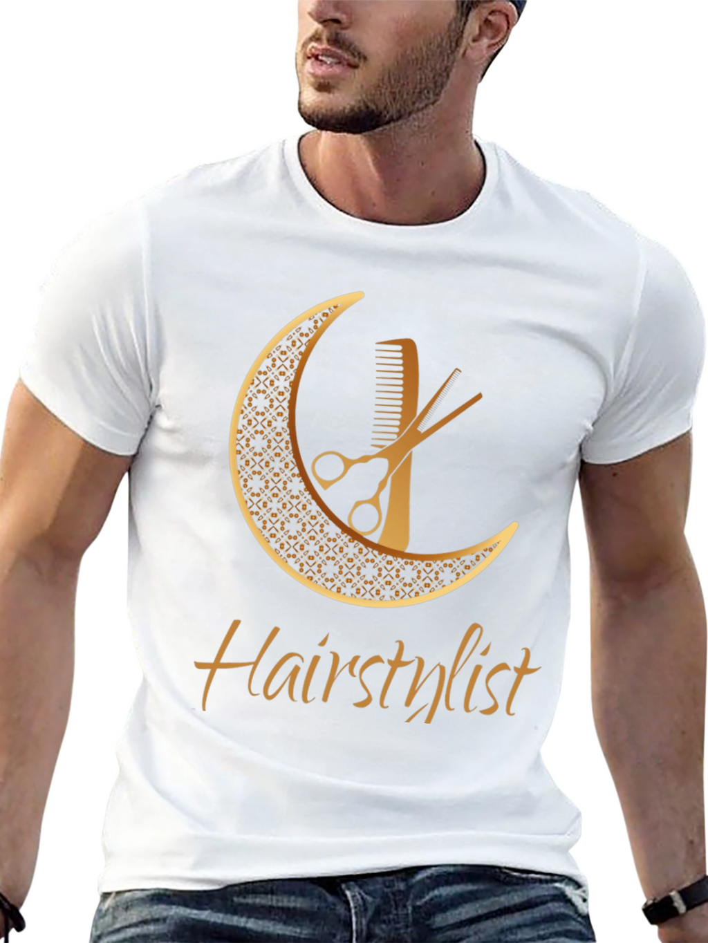 Stylish Hair Stylist T-Shirt