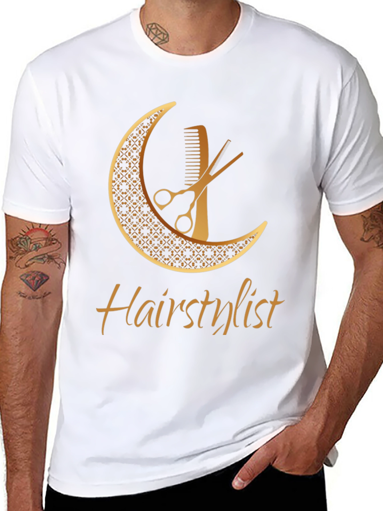 Stylish Hair Stylist T-Shirt