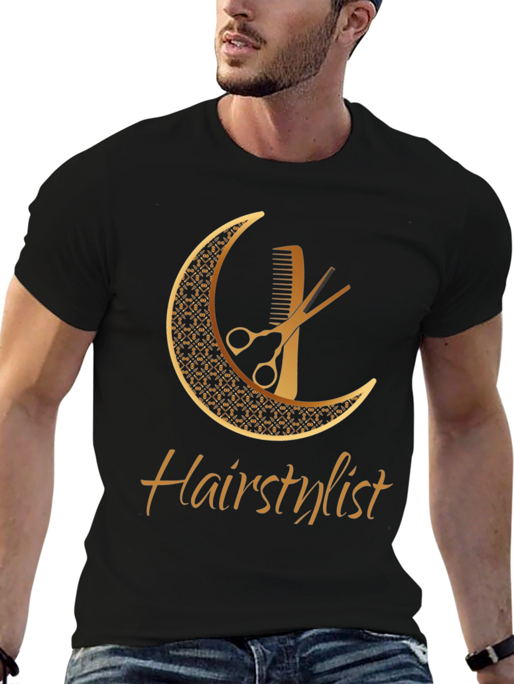 Stylish Hair Stylist T-Shirt