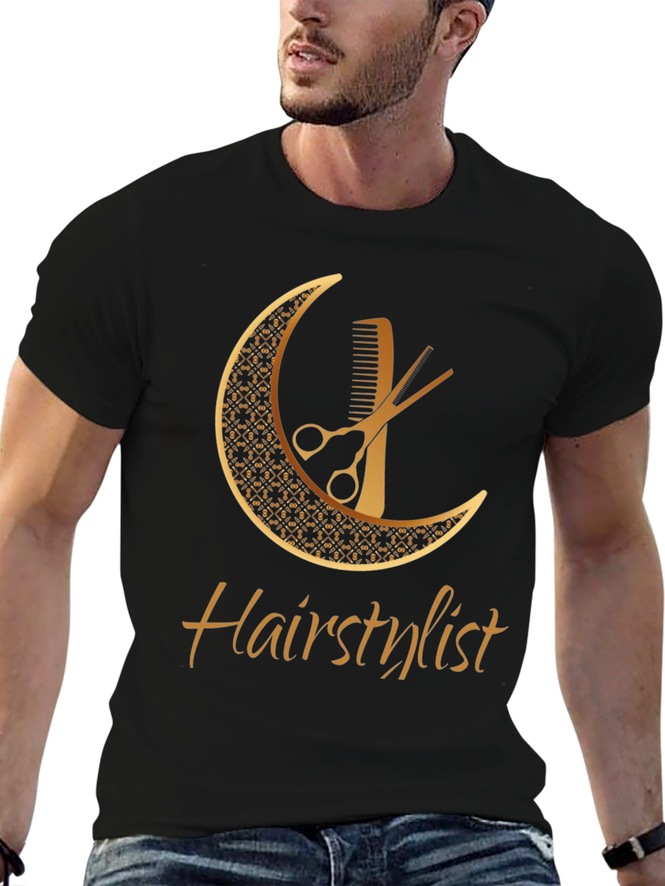 Stylish Hair Stylist T-Shirt