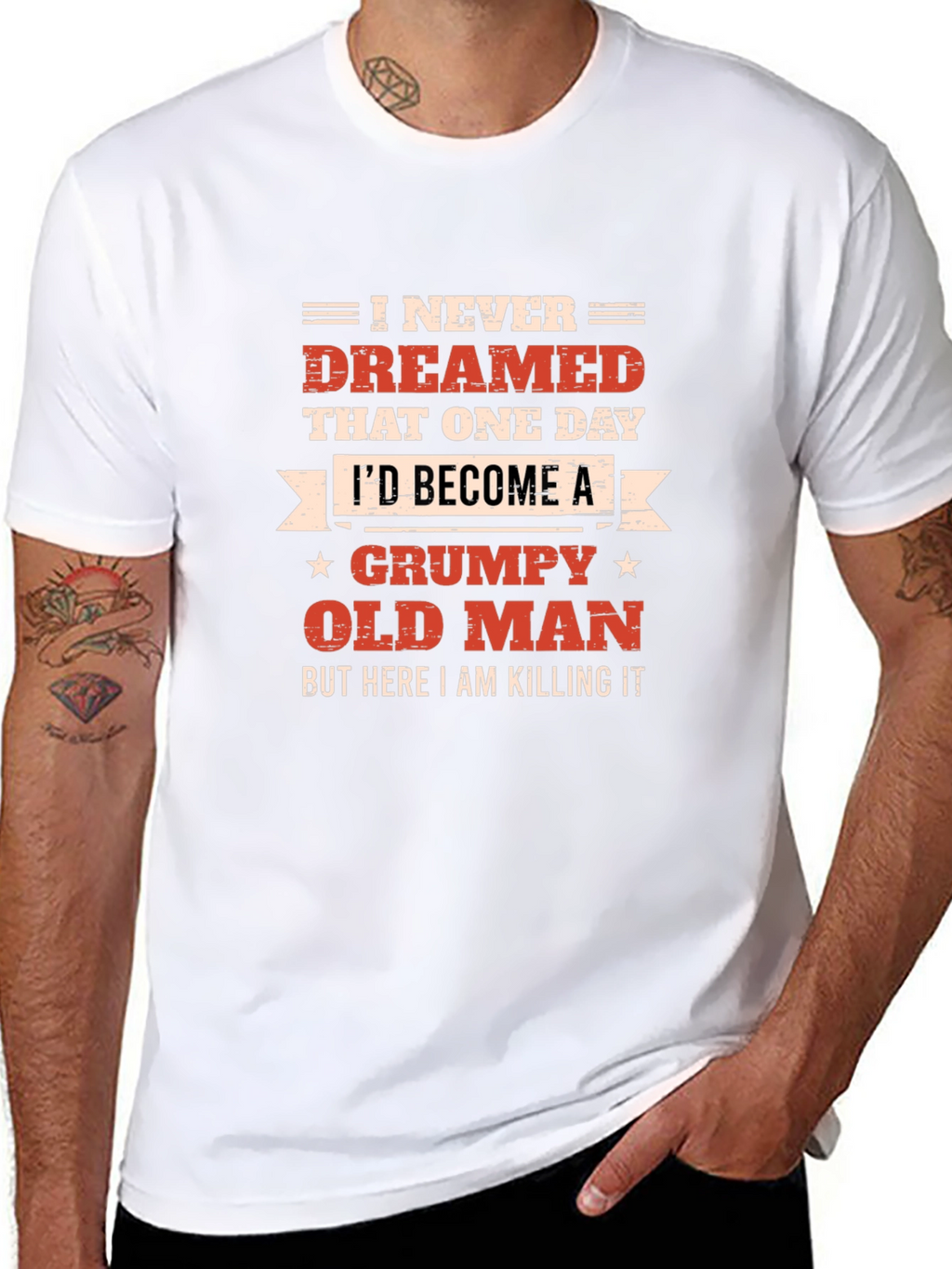 Grumpy Old Man T-Shirt - Killing It!