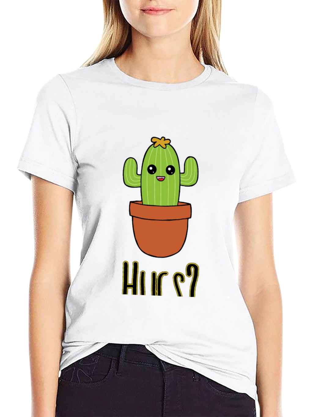 Cactus Hug T-Shirt - Funny Graphic Tee