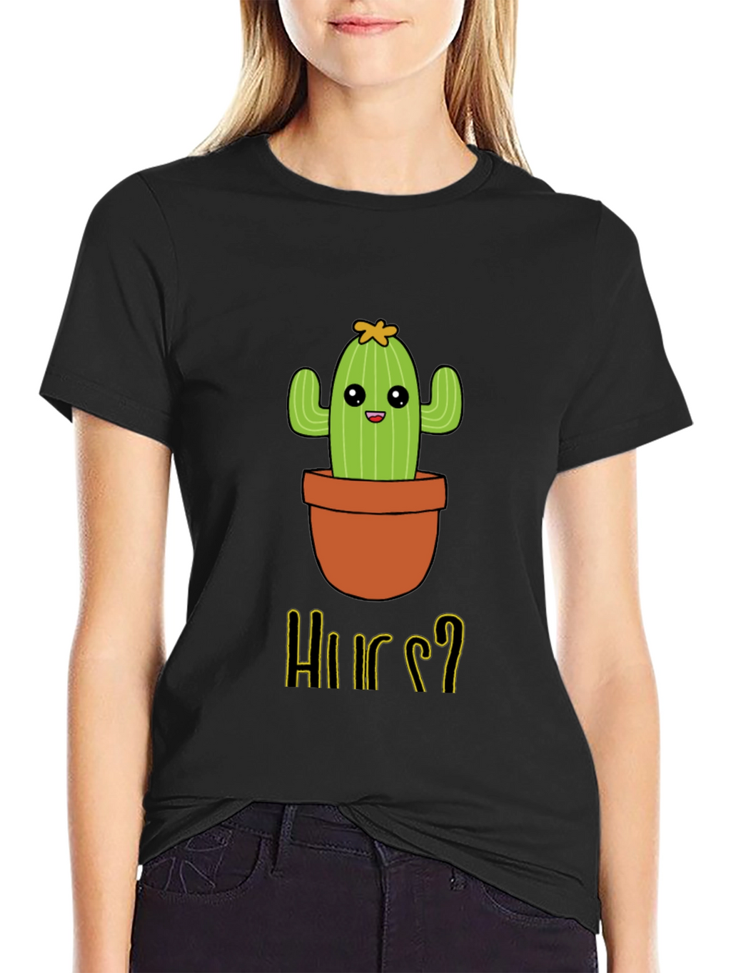 Cactus Hug T-Shirt - Funny Graphic Tee