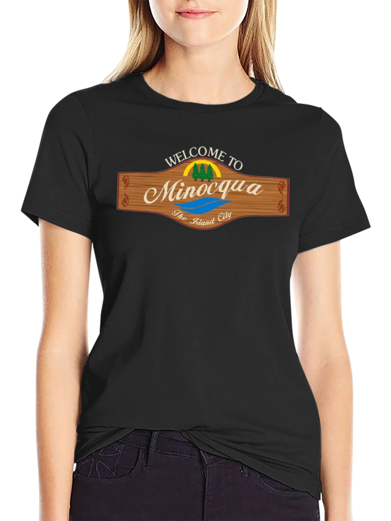 Welcome to Minocqua T-Shirt - The Island City Tee