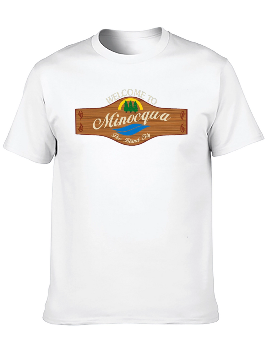 Welcome to Minocqua T-Shirt - The Island City Tee