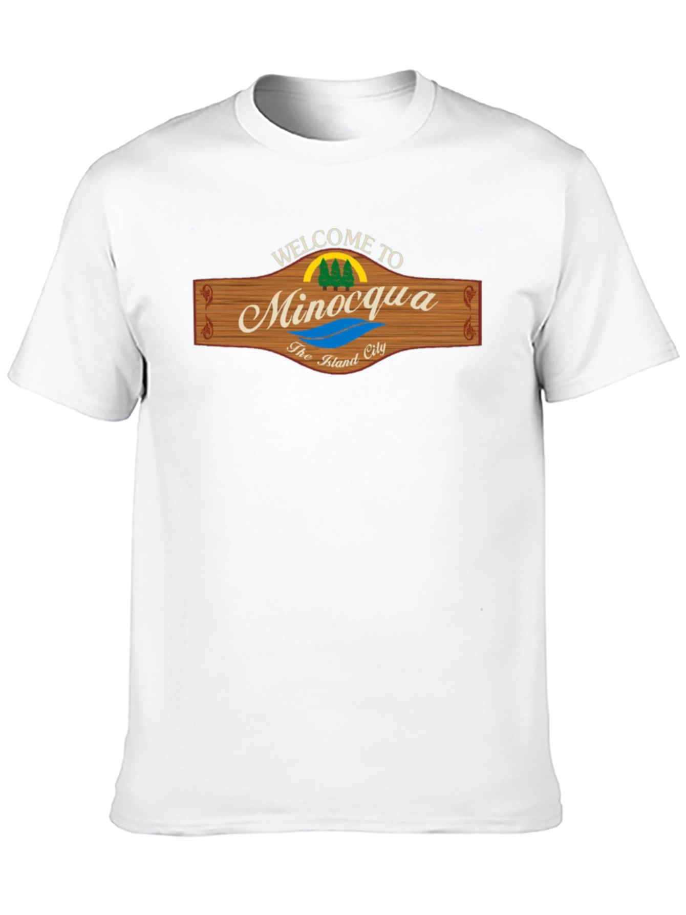 Welcome to Minocqua T-Shirt - The Island City Tee