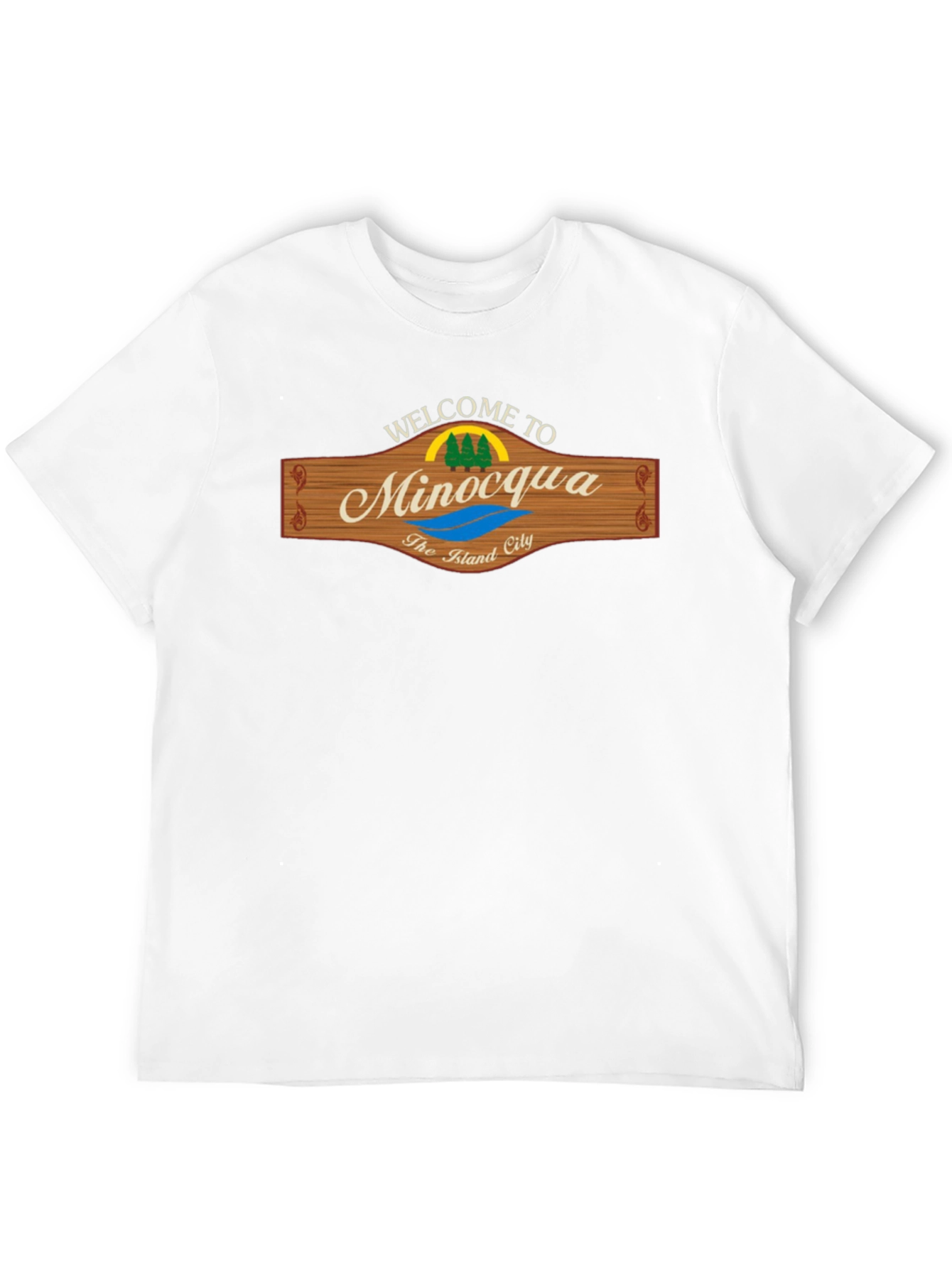 Welcome to Minocqua T-Shirt - The Island City Tee