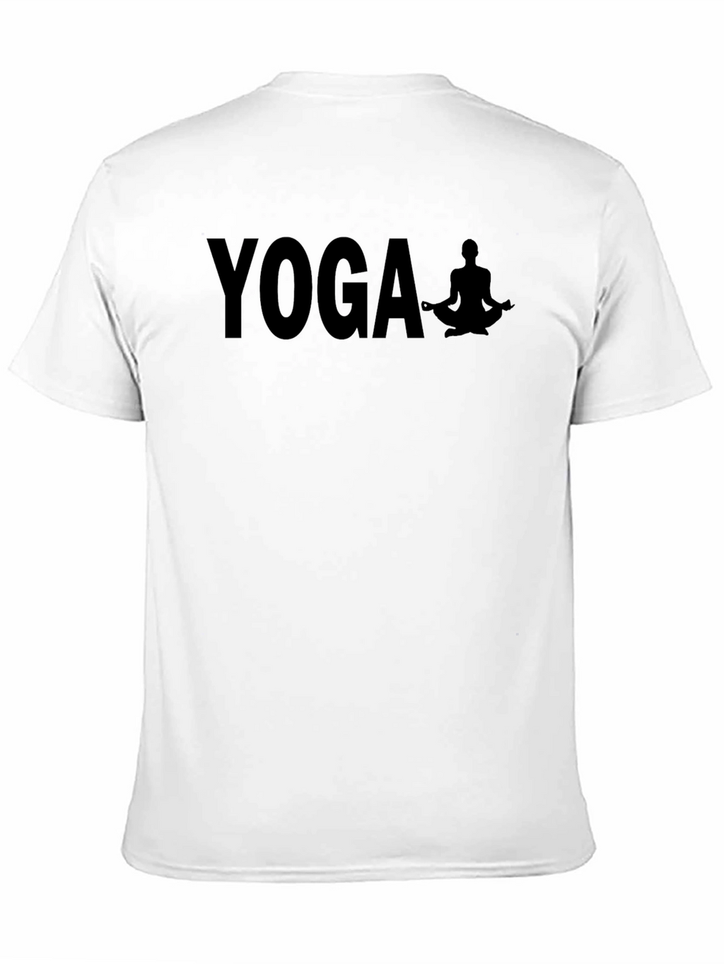 Yoga Meditation T-Shirt - Black Graphic Tee
