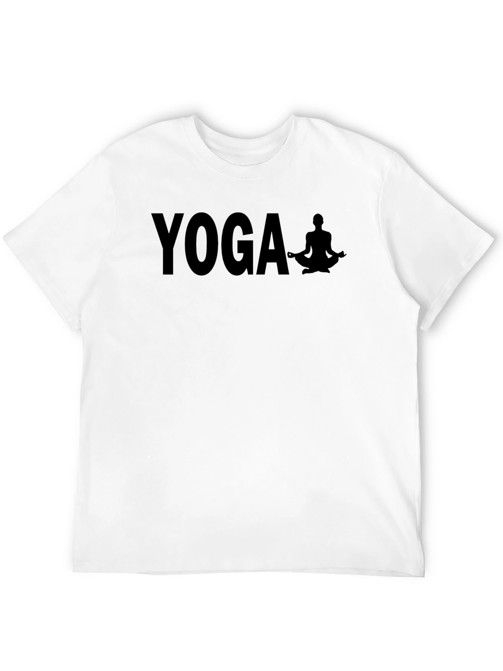 Yoga Meditation T-Shirt - Black Graphic Tee
