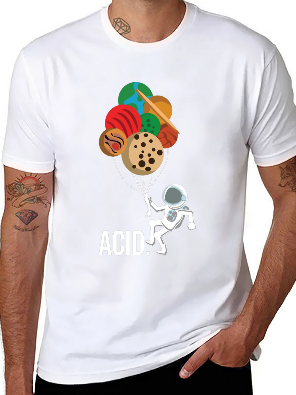 Acid Trip T-Shirt - Spaced Out Style