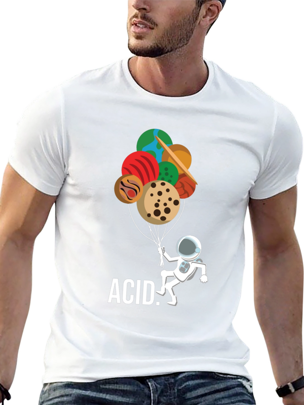 Acid Trip T-Shirt - Spaced Out Style