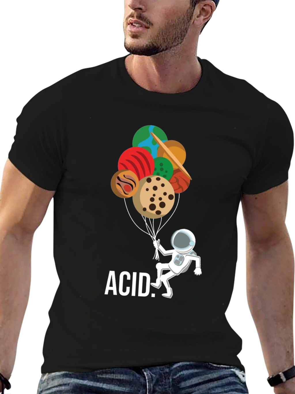 Acid Trip T-Shirt - Spaced Out Style