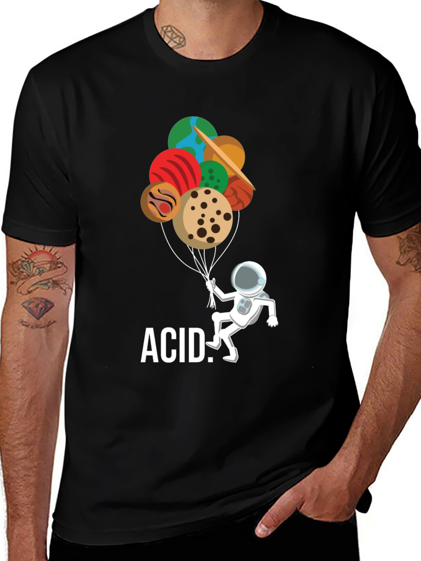 Acid Trip T-Shirt - Spaced Out Style