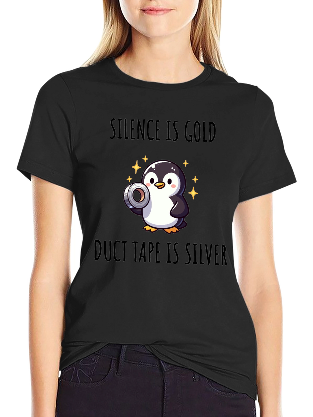 Silence is Gold Duct Tape is Silver T-Shirt