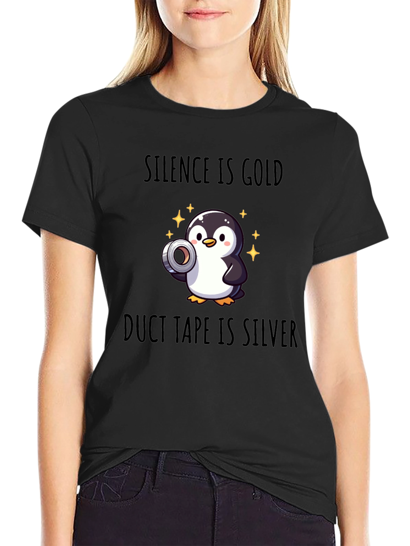 Silence is Gold Duct Tape is Silver T-Shirt
