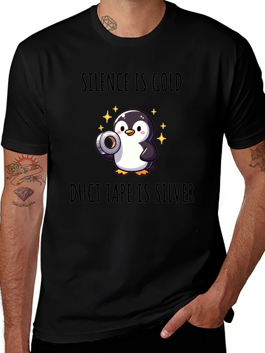 Silence is Gold Duct Tape is Silver T-Shirt