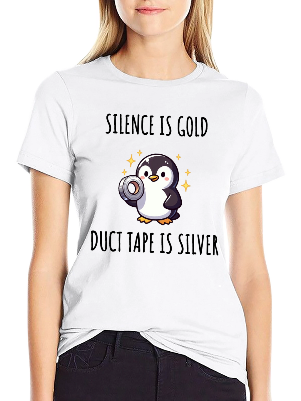 Silence is Gold Duct Tape is Silver T-Shirt
