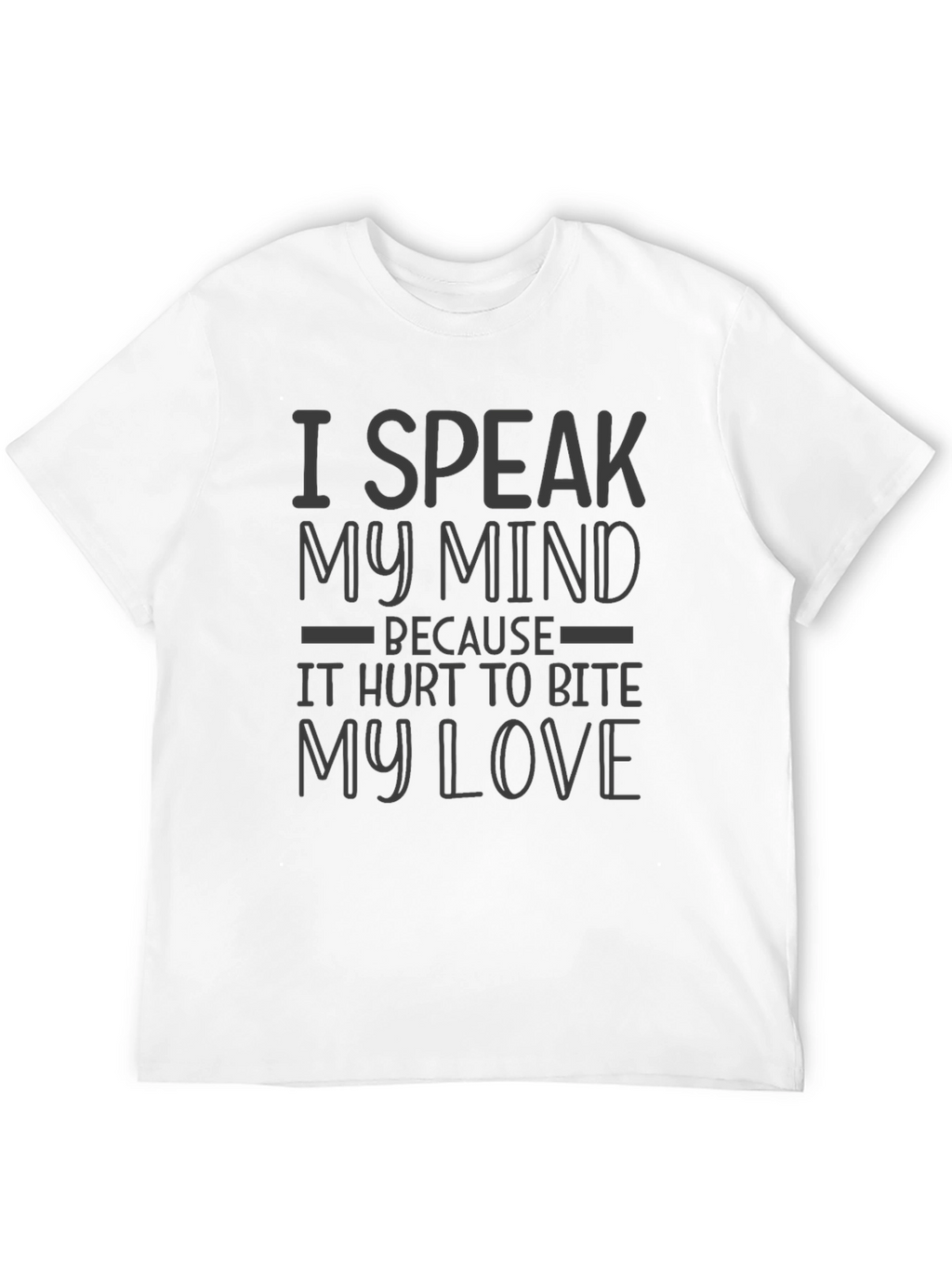 I Speak My Mind Graphic Tee