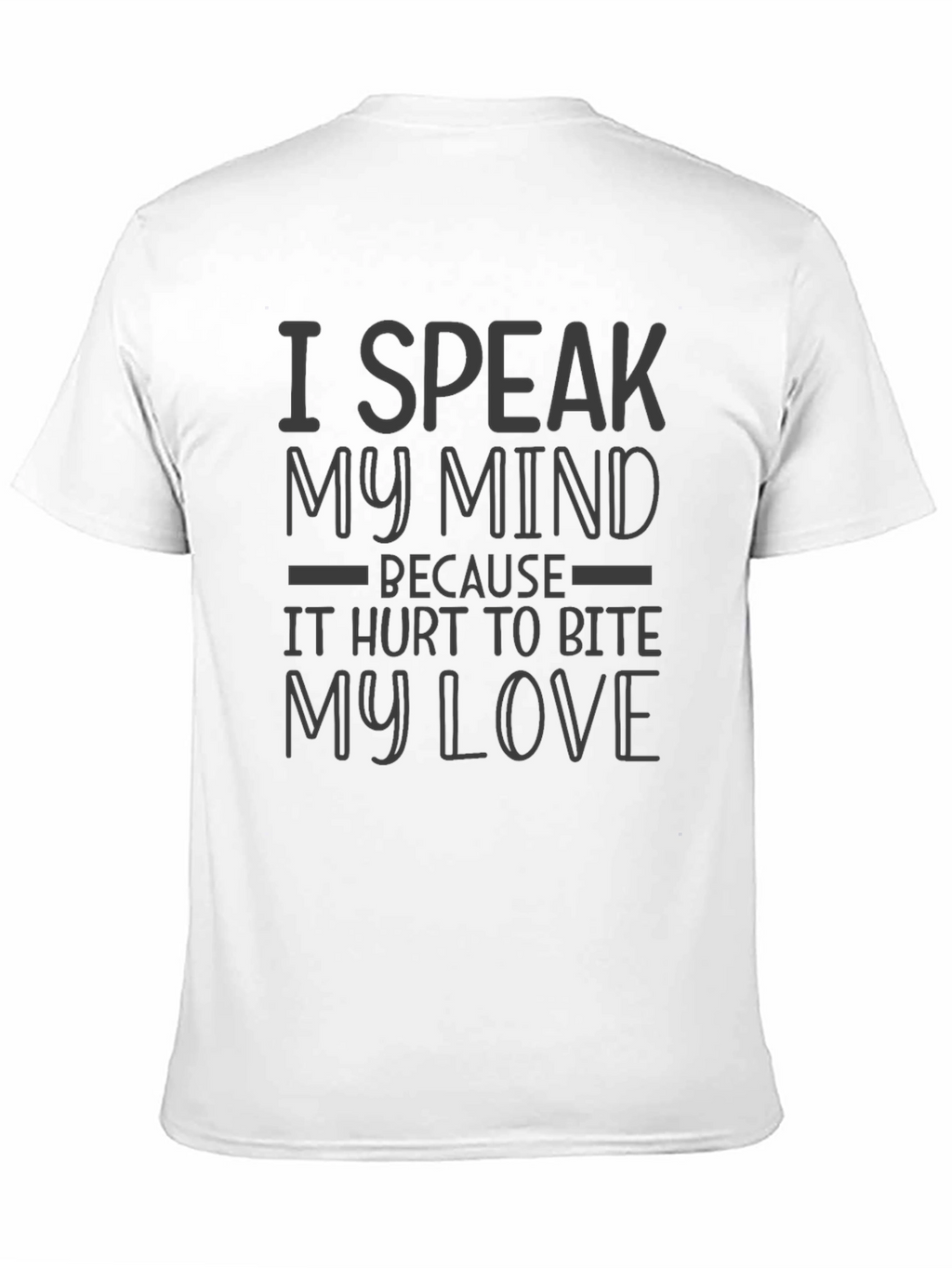 I Speak My Mind Graphic Tee