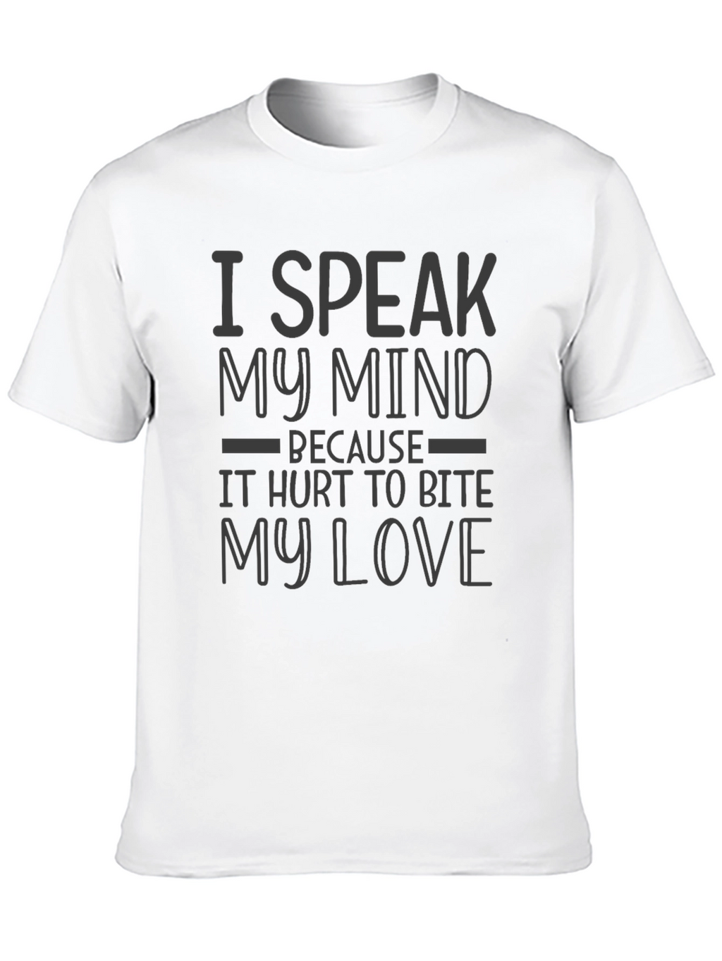 I Speak My Mind Graphic Tee