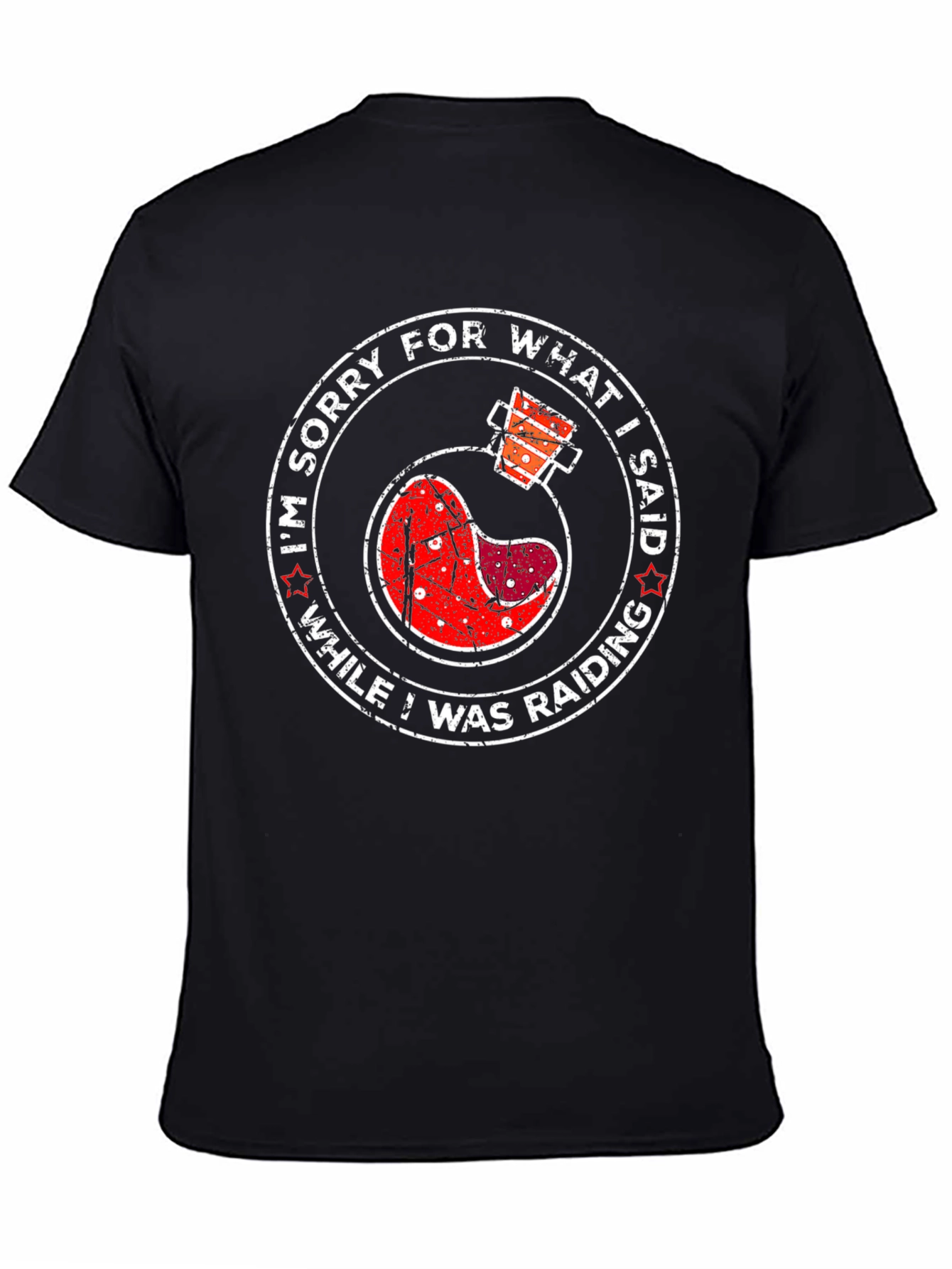 Raid Apology T-Shirt - Gamer Novelty Tee