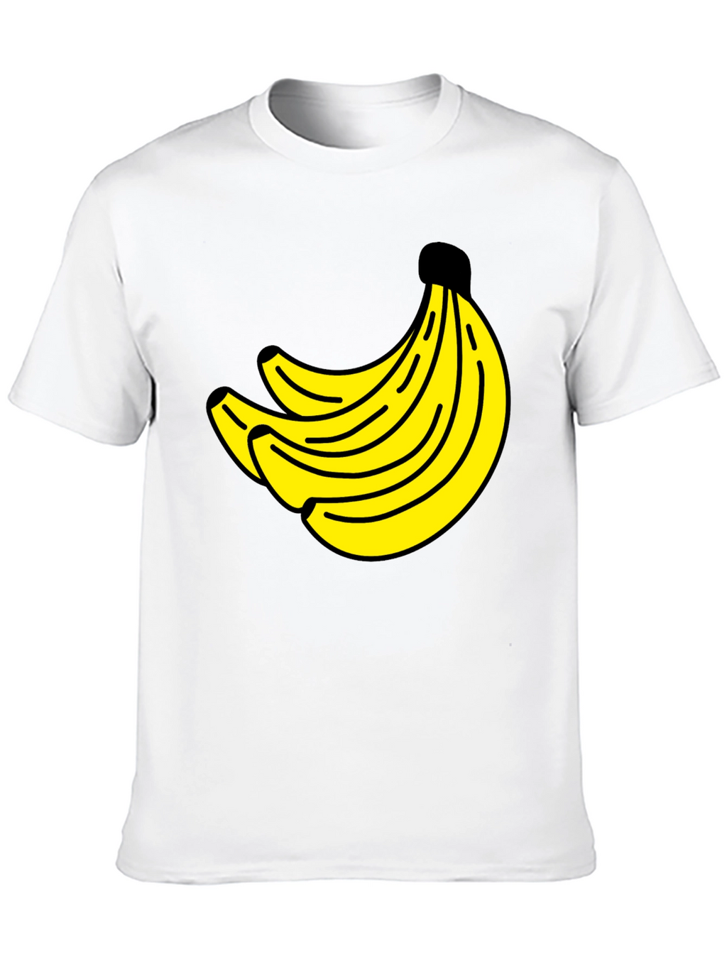 Banana Bunch Graphic Tee - Classic Crew Neck