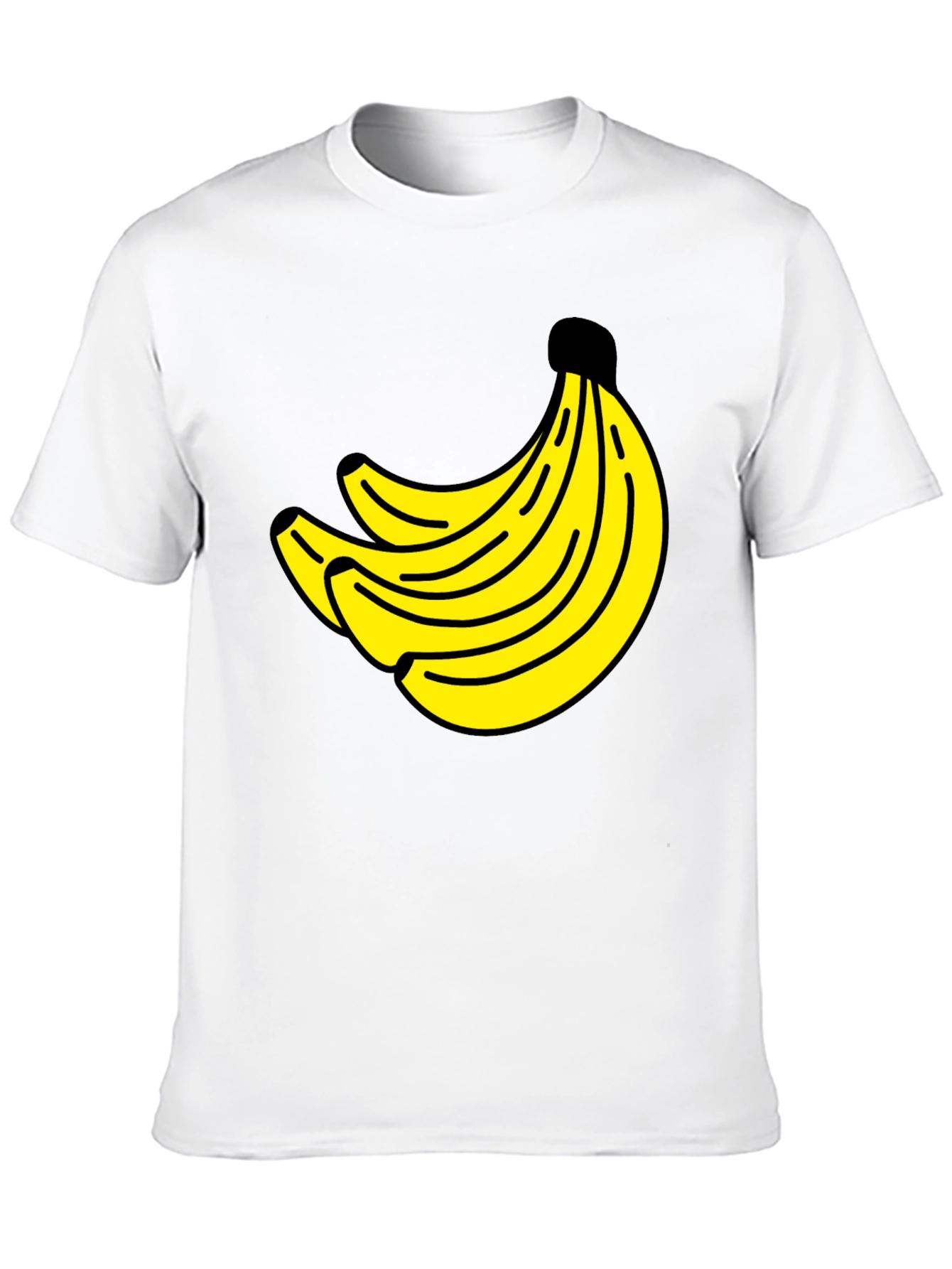 Banana Bunch Graphic Tee - Classic Crew Neck