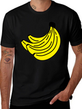 Banana Bunch Graphic Tee - Classic Crew Neck