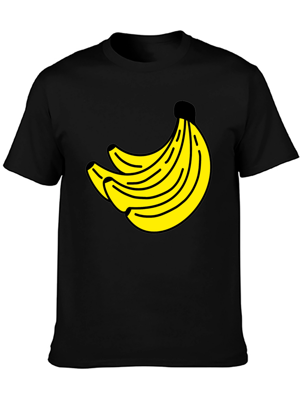 Banana Bunch Graphic Tee - Classic Crew Neck