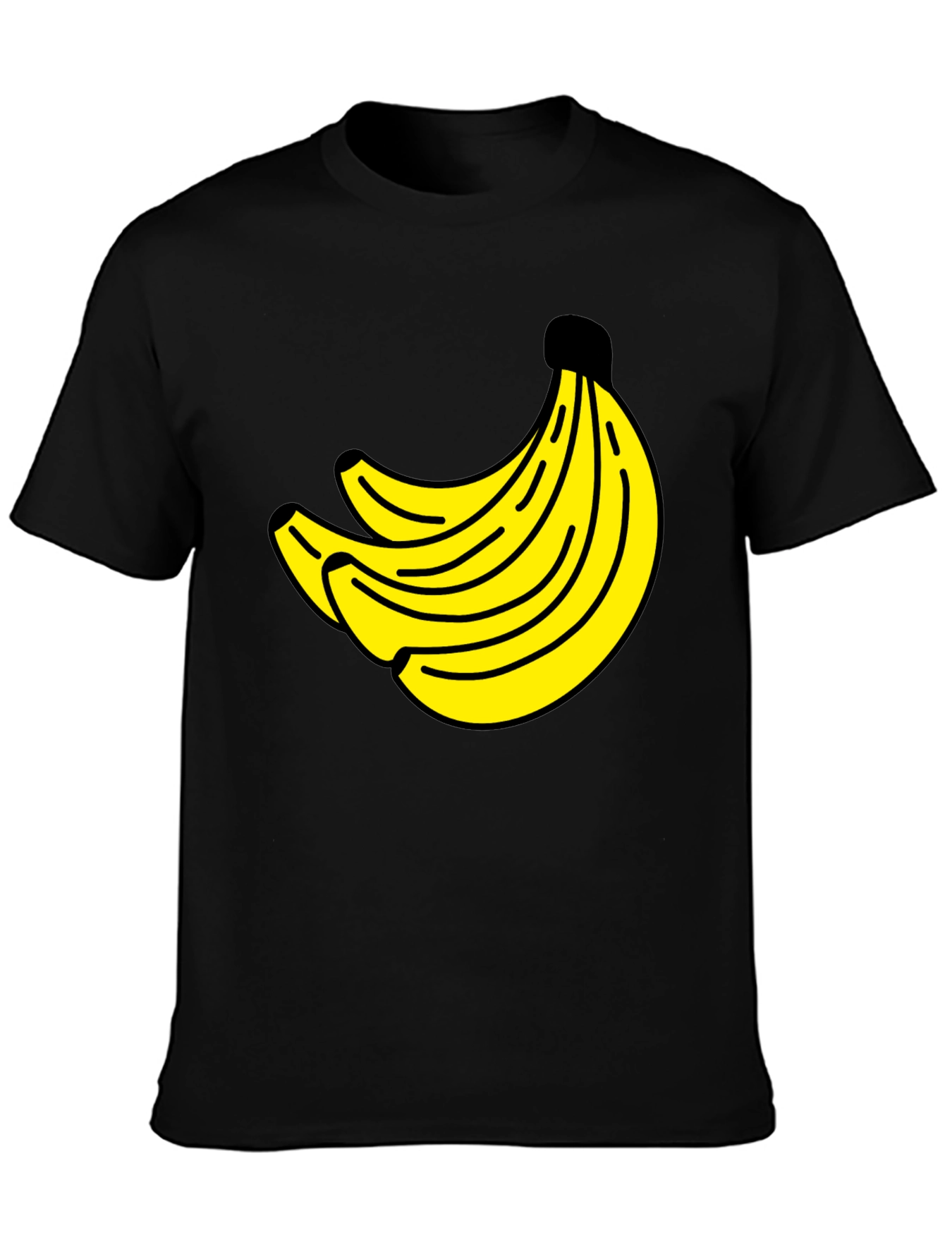 Banana Bunch Graphic Tee - Classic Crew Neck