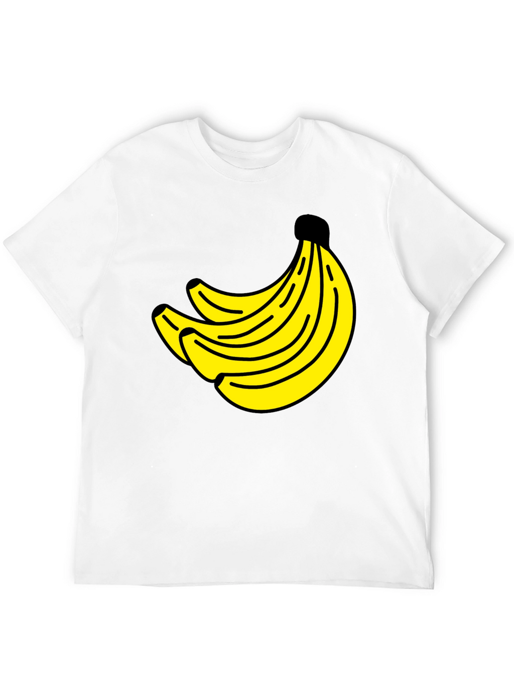 Banana Bunch Graphic Tee - Classic Crew Neck